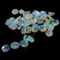 Certified Natural Ethiopian Opal AAA Quality 7x9 mm Faceted Oval Pair loose gemstone