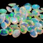 Certified Natural Ethiopian Opal AAA Quality 7x9 mm Faceted Oval 10 pcs Lot loose gemstone