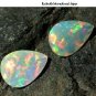 Certified Natural Ethiopian Opal AAA Quality 5x7 mm Faceted Pear 5 pcs Lot loose gemstone