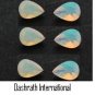 Certified Natural Ethiopian Opal AAA Quality 9x11 mm Faceted Pear 10 pcs Lot loose gemstone