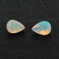 Certified Natural Ethiopian Opal AAA Quality 12x16 mm Faceted Pear 10 pcs Lot loose gemstone