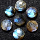 Natural Labrodroite AAA Quality 9 mm Faceted Round 25 pcs Lot Loose Gemstone
