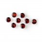 Certified Natural Garnet AAA Quality 1.25 mm Faceted Round Shape 50 pcs lot loose gemstone