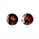 Certified Natural Garnet AAA Quality 2.5 mm Faceted Round Shape 500 pcs lot loose gemstone