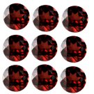 Certified Natural Garnet AAA Quality 4 mm Faceted Round Shape 500 pcs lot loose gemstone