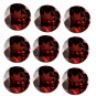 Certified Natural Garnet AAA Quality 5 mm Faceted Round Shape 100 pcs lot loose gemstone