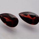 Certified Natural Garnet AAA Quality 9x6 mm Faceted Pear 40 pcs lot loose gemstone