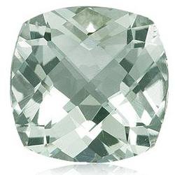 Certified Natural Green Amethyst AAA Quality 10 mm Faceted Cushion 35 pcs lot loose gemstone