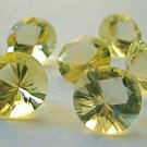 Certified Natural Lemon Quartz AAA Quality 2.5 mm Faceted Round 100 pcs lot loose gemstone