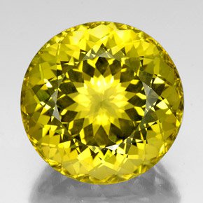 Certified Natural Lemon Quartz AAA Quality 6 mm Faceted Round 35 pcs lot loose gemstone