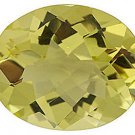 Certified Natural Lemon Quartz AAA Quality 10x14 mm Faceted Oval 10 pcs lot loose gemstone