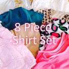 8 piece shirt set-SALE