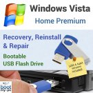 Windows Vista Home Premium - Reinstall, Repair & Recovery - 32 & 64 bit Bootable USB