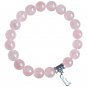 ATTRACT LOVE & GENTLE ENERGY- Rose Quartz Gemstone Bracelet (BBRQ2SR)