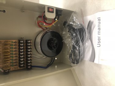 AC-2408A-D07 24V AC 8Amp 9 Channel CCTV Surveillance Cameras Power Supply Box