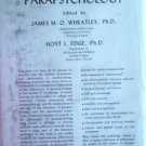 Philosophical Dimensions of Parapsychology by Wheatley, James