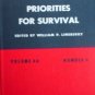 Priorities For Survival by Lineberry, William
