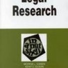Legal Research by Cohen, Morris