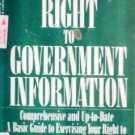 Your Right to Government Information by Marwick, Christine