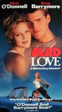 Mad Love Drew Barrymore Chris O'Donnell (VHS 1995 Good)