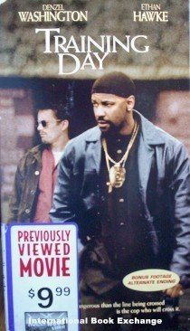 Training Day (2002 VHS) Denzel Washington Ethan Hawke G
