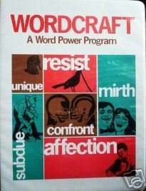 Wordcraft a Word Power Program (Cassette 1969 G)