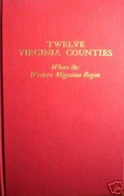 Twelve Virginia Counties Where Western Migration (HB LN
