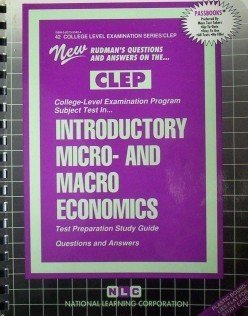 CLEP Introductory Macro-Economics  Rudman's Study Guide