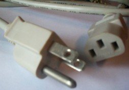 Universal Power Cable Printer Computer 5' Free Shipping