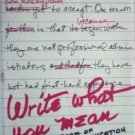 Write What You Mean by Allen Weiss (HB 1977 G)