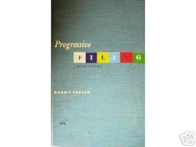 Progressive Filing by Gilbert Kahn (HB 1955) *