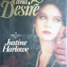 Memory and Desire by Justine Harlowe (HB 1982 1st Ed G)