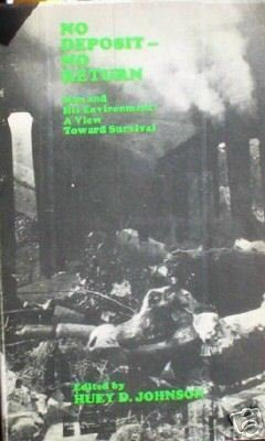 No Deposit No Return by Huey Johnson (SC 1970 G) *
