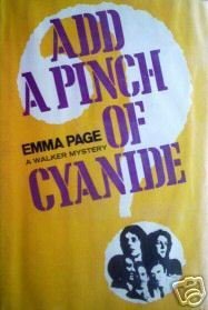 Add a Pinch of Cyanide Emma Page (HB 1973 G/G) *
