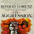 On Aggression by Konrad Lorenz 1977, Paperback Good