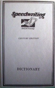 Speedwriting Shorthand Dictionary Alexander Sheff (HB