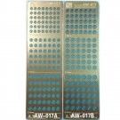 Etched Detail Sheet for Gundam Kits Weapon Metal Parts AW-017A+AW-017B