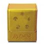 ULTRA PRO MTG Magnetic Flip Deck Box *ALL MANA SYMBOLS GOLD* Magic the Gathering