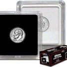 50 BCW 2X2 HARD PLASTIC COIN SNAPS DIME DISPLAY PROTECTORS (17.9mm)
