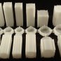 5 Coin Safe Plastic SQUARE COIN TUBES Combination MIX n MATCH - Coin Supplies