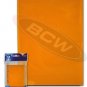 (50) ORANGE DECK PROTECTOR CARD SLEEVES *Standard Ultra Strong* BCW Pro MTG