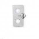 50 2x2 QUARTER Mylar Cardboard Coin Holder Flips - Coin Supplies 2 x 2