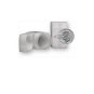 (5) Large/Silver Dollar Coin Safe Plastic Square Coin Tubes - Coin Supplies