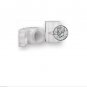 (1) HALF DOLLAR Dollar Coin Safe Plastic Square Coin Tubes - Coin Supplies