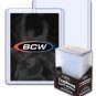 (20) BCW 3.5MM REAL THICK TRADING CARD TOPLOADERS - 138 Pt.
