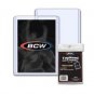 25 BCW Hard Plastic Baseball Trading Card Topload Holder protector 5ct Packs