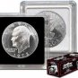 (10) LARGE DOLLAR 2x2 PLASTIC SNAP STORAGE COIN HOLDERS