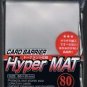 KMC HYPER MAT CLEAR 80 Standard Size Card Barrier Sleeves Deck Protector Matte