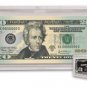 BCW Deluxe Currency Slab Dollar Bill Case / Holder Regular / Current Bill Size