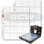 (20) BCW Pro 20 Pocket Sheets for Coin Holders, Pogs or Slides